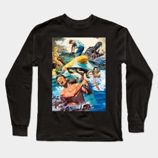 The Ocean is a Harsh Mistress Long Sleeve T-Shirt